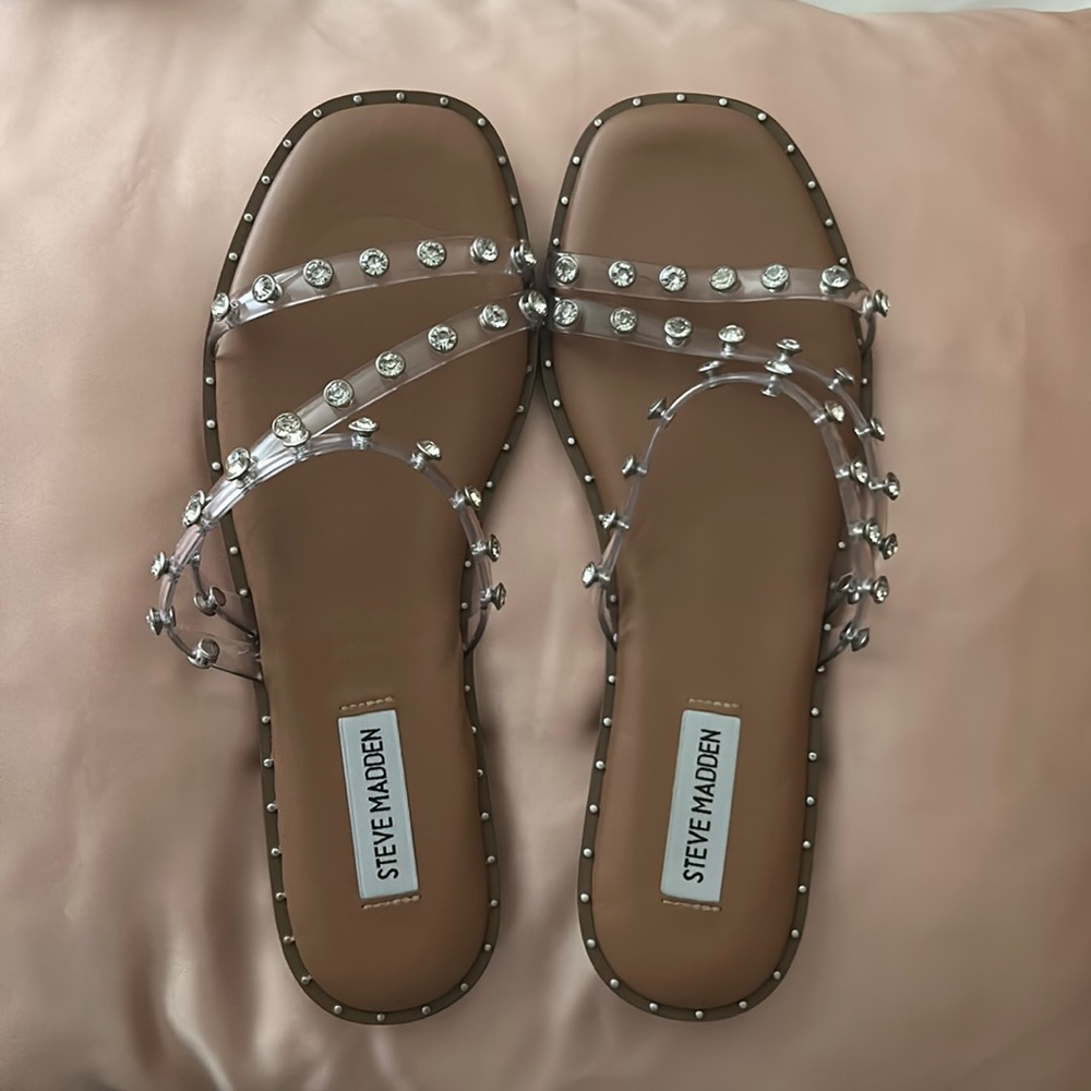 Steve Madden Rhinestone Sandals
